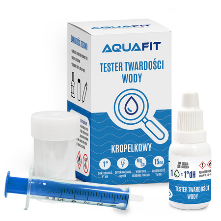 Tester twardości wody kropelkowy