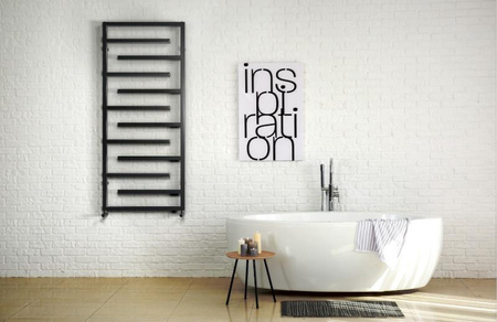 OUTLET: Warmtec Contorno 60x138cm antracyt/czarny