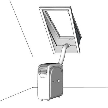 OUTLET: Uszczelka okienna do klimatyzatora Warmtec AirStop 4 m