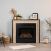 Warmtec Zuni wkład Dimplex 28" XHD Optiflame - czarny, jasny dąb