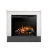 Warmtec Klar wkład Dimplex 28" XHD Optiflame - biały mat, marmur czarny