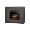 Warmtec Litos wkład Dimplex 23" XHD Optiflame - czarny, fornir kamienny Łupek Black