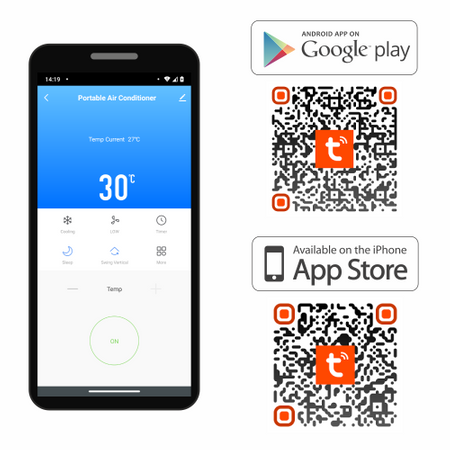 OUTLET: Warmtec Morso+ KP54W 5400W z Wi-Fi do 60 m² 4 tryby pracy