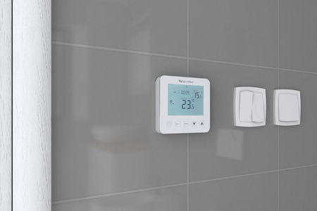 OUTLET: Warmtec PRT-01 Wi-Fi podtynkowy programowalny czujnik powietrzny i podłogowy