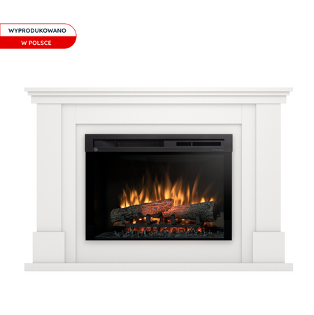 Warmtec Luena wkład Dimplex 26" XHD Optiflame - biały mat