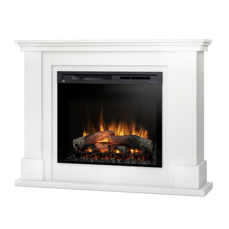 OUTLET: Warmtec Luena wkład Dimplex 28" XHD Optiflame - biały połysk
