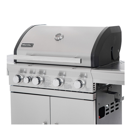 Ogrodowy grill gazowy Warmtec SilverFlame 17,5 kW