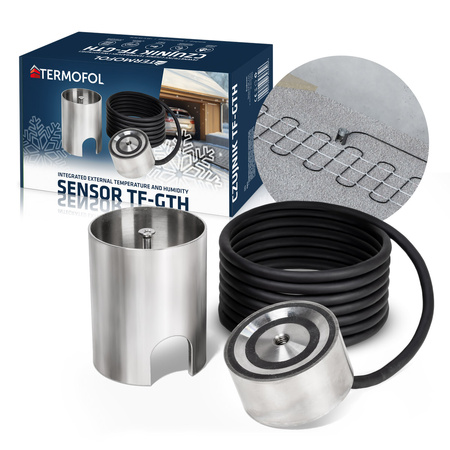 Termofol TF-GTH zewnętrzny gruntowy czujnik wilgoci i temperatury