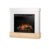 Warmtec Diro wkład Dimplex 28" XHD Optiflame - biały, dąb sonoma