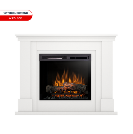 Warmtec Luena wkład Dimplex 23" XHD Optiflame - biały mat
