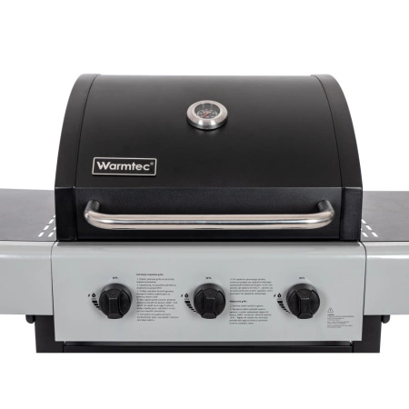 Ogrodowy grill gazowy Warmtec BlackFlame 7,2 kW + dodatkowe akcesoria