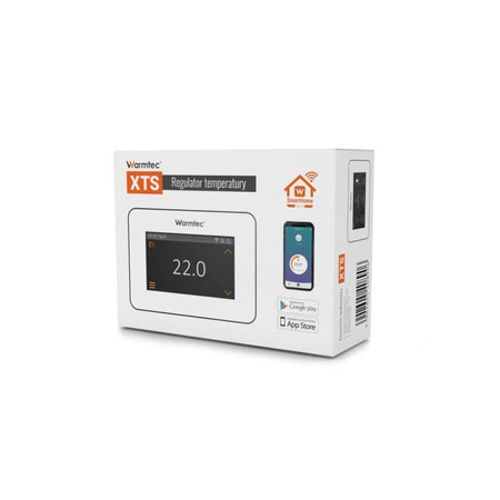 Warmtec XTS biały - Wi-Fi, IP21, programowalny, beznapięciowy