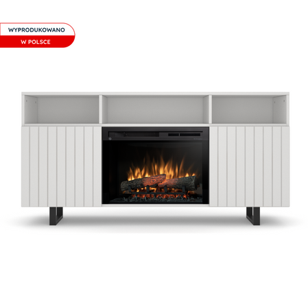 Warmtec Trivel wkład Dimplex 26" XHD Optiflame - biały mat laminat/ lakier