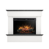 Warmtec Tormes wkład Dimplex 26" XHD Optiflame - biały mat, czarny marmur