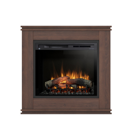 Warmtec Vena wkład Dimplex 28" XHD Optiflame - ciemny dąb, czarny
