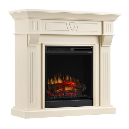 OUTLET: Dimplex Beethoven 23" XHD z efektem Optiflame - antyczny beż