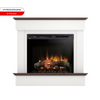 Warmtec Tormes wkład Dimplex 28" XHD Optiflame - biały mat, ciemny dąb