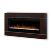 Dimplex Prism 50" ECO LED z efektem Optiflame - ścienny, rama orzech