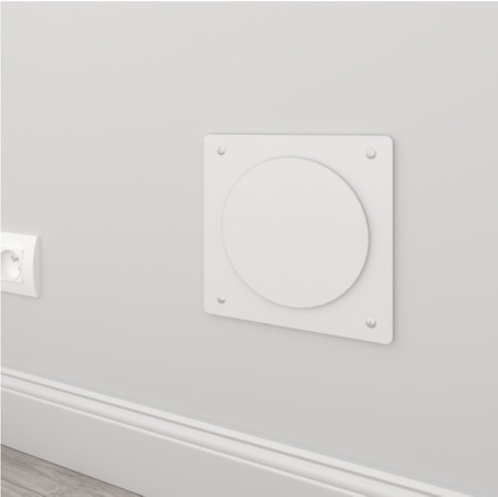 Maskownica zestawu instalacyjnego rury wyrzutowej 15 cm