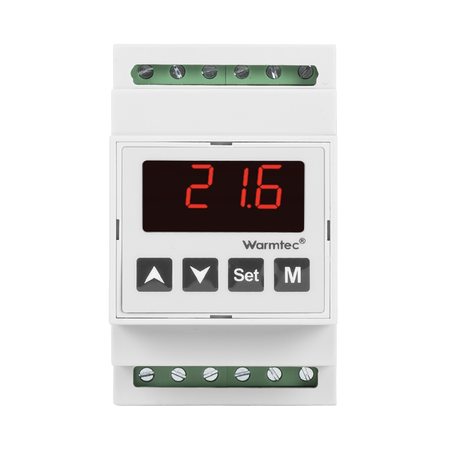 Warmtec RSD-20-RTC na szynę DIN programowalny czujnik na przewodzie