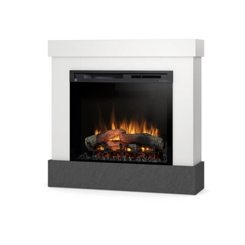 Warmtec Diro wkład Dimplex 28" XHD Optiflame - biały, łupek scivaro