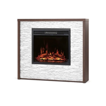 Warmtec Verde wkład TGU 23" Powerflame - ciemny dąb
