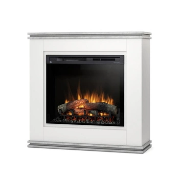 Warmtec Vena wkład Dimplex 28" XHD Optiflame - biały mat, beton