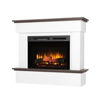 Warmtec Tormes wkład Dimplex 26" XHD Optiflame - biały mat, ciemny dąb