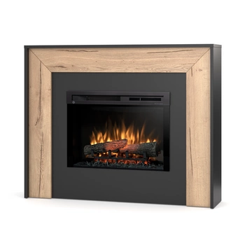 Warmtec Zuni wkład Dimplex 26" XHD Optiflame - czarny, jasny dąb