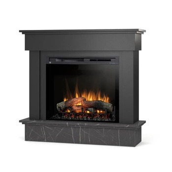 Warmtec Tormes wkład Dimplex 28" XHD Optiflame - czarny, marmur czarny