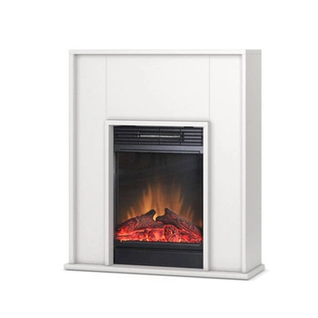 OUTLET: Warmtec Leggero z efektem Optiflame - biały mat