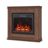 Warmtec Vena wkład TGU Powerflame - ciemny dąb, czarny