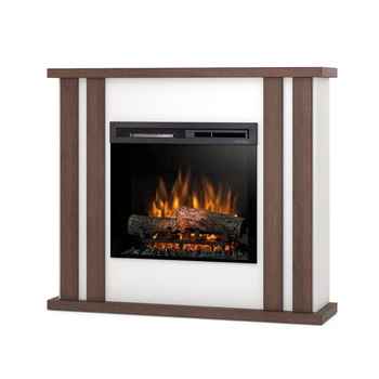 Warmtec Kelso wkład Dimplex 23" XHD Optiflame - biały mat, ciemny dąb