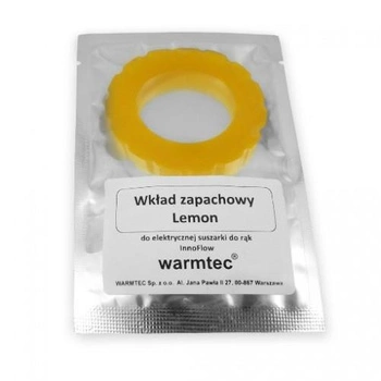 Wkład zapachowy Warmtec Lemon do suszarki do rąk InnoFLow