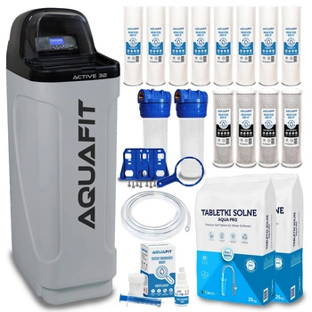 AquaFit Active 32 szaro-czarny zestaw startowy 1"