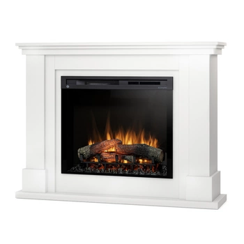OUTLET: Warmtec Luena wkład Dimplex 28" XHD Optiflame - biały połysk