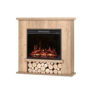 Warmtec Tula wkład TGU 23" Powerflame - jasny dąb