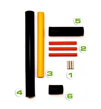 Zestaw połączeniowy do przewodów samoregulujących