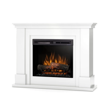 Warmtec Luena wkład Dimplex 23" XHD Optiflame - biały połysk