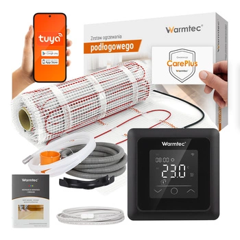 Warmtec DS2-150/ZTS Czarny 15,0m² 170W/m² Wi-Fi