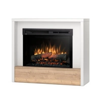 Warmtec Klar wkład Dimplex 26" XHD Optiflame - biały mat, jasny dąb