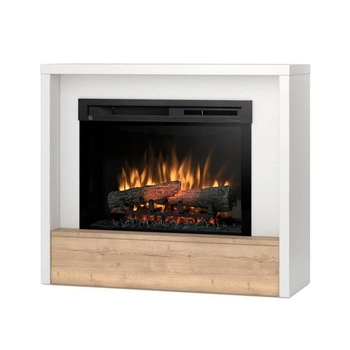 Warmtec Klar wkład Dimplex 26" XHD Optiflame - biały mat, jasny dąb