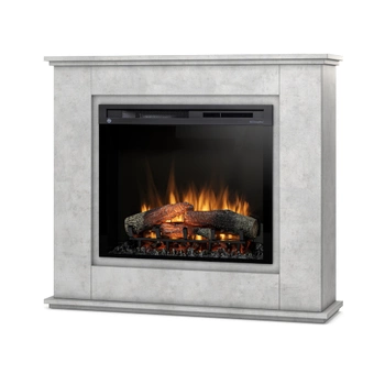 Warmtec Asti wkład 28" XHD Optiflame - beton