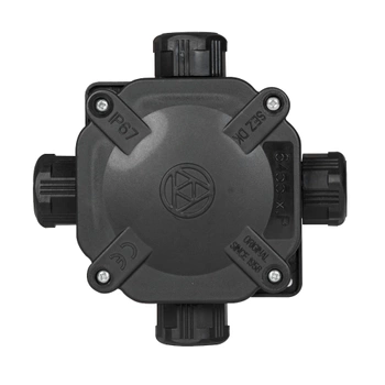 Hermetyczna puszka rozdzielcza natynkowa IP67 4xP16 zac. 5x4 mm2