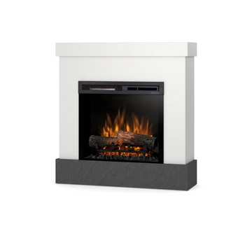 Warmtec Diro wkład Dimplex 23" XHD Optiflame - biały, łupek scivaro