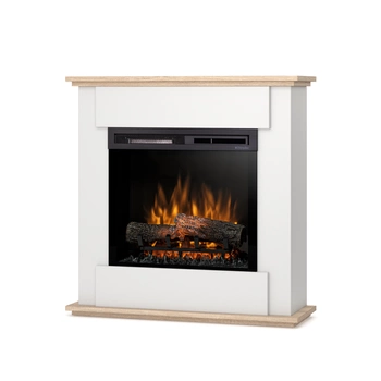 Warmtec Fonte wkład Dimplex 23" XHD Optiflame - biały, dąb sonoma.