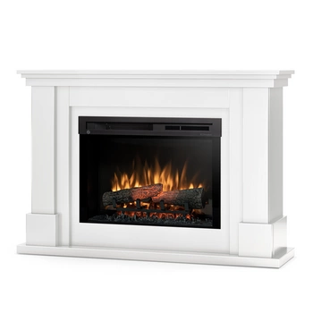 Warmtec Luena wkład Dimplex 26" XHD Optiflame - biały połysk