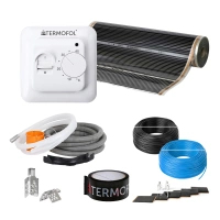 Zestaw ogrzewania z folią grzewczą Termofol TF-310TL/TF-H3 140W/m² 100 cm - 14m²