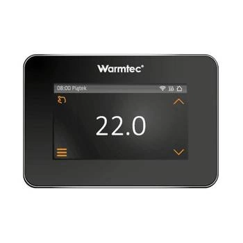 OUTLET: Warmtec XTS czarny - Wi-Fi, IP21, programowalny, beznapięciowy