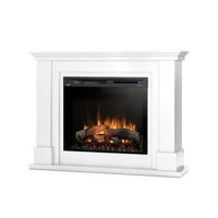 Warmtec Luena wkład Dimplex 28 XHD Optiflame - biały połysk, lakierowany